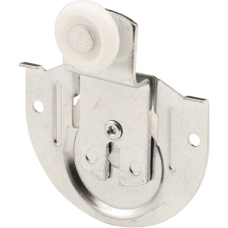 Prime-Line 3/8 in. Offset 7/8 in. Nylon Wheel Back Closet Door Roller, 2PK MP6649